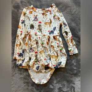 Bamboo Christmas dress
